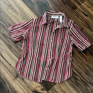 Casual colorful Striped Button Down Shirt